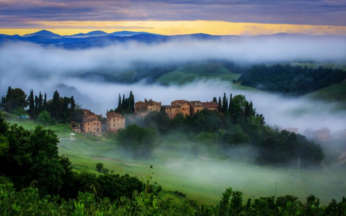 Winter in TUSCANY, Italy (10 photos)