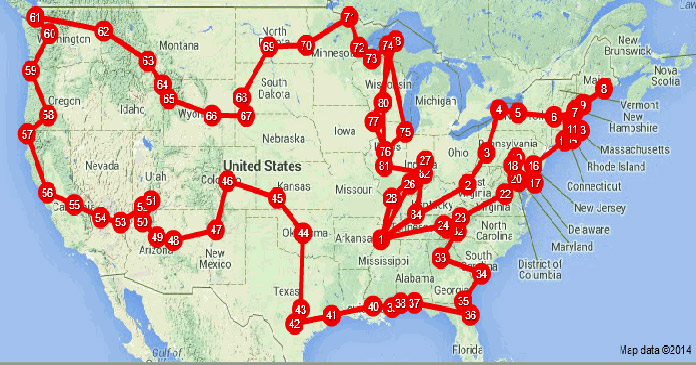 Top 10 Amazing Road Trips Across The USA - Page 2