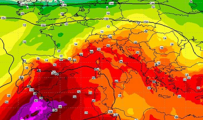 Heat Wave In Italy Expected 49 C 120f