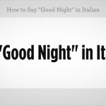 Buona-notte