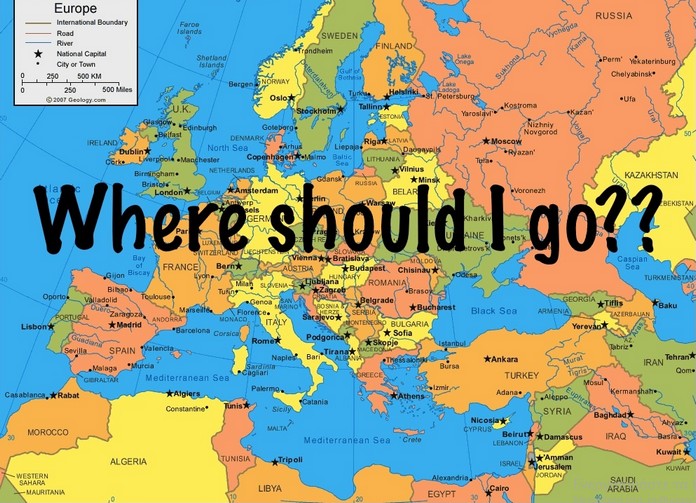 europe countries to travel to