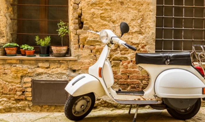 Made In Italy The First Electric Vespa