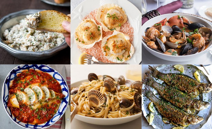 The Italian Christmas feast of the 7 Fishes