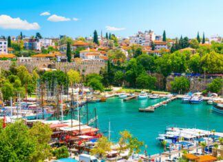 Antalya safe and medium-risk tourist zones