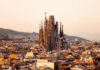 Barcelona skyline and Sagrada Familia in 2025 with updated tourist safety guide
