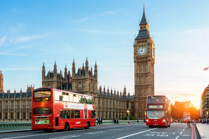 Big Ben and London city center in 2025 with updated tourist safety guide