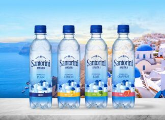 Bottled water in Santorini and information about drinking tap water on the island.