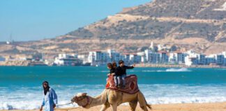 Casablanca Morocco coastline and Ain Diab Corniche safe tourist district 2025