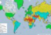 Is It Safe to Visit? Global Tourist Safety Index 2025 Global Tourist Safety Index 2025 world map showing international travel safety rankings and city risk levels