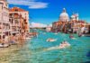 Venice Grand Canal safety guide 2025 showing safe tourist districts and central zones