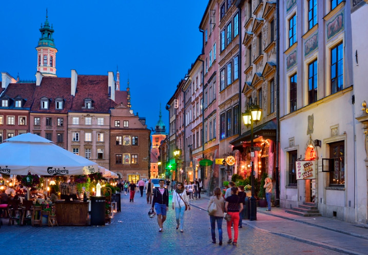 Warsaw 2025 safe and risky areas for tourists