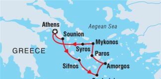 Greek Islands Itinerary