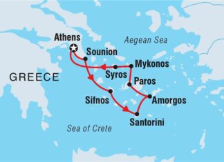 Greek Islands Itinerary