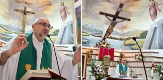 Catholic priest in Ecuador